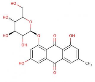 Emodin 8-glucoside - chemical structure image