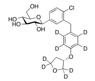 Empagliflozin-d8 (CAS 864070-44-0 unlabeled) - chemical structure image