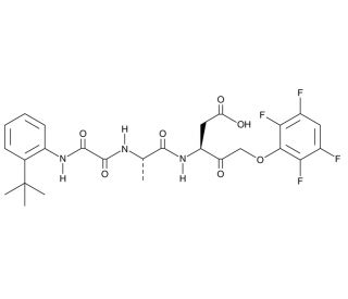 Emricasan (CAS 254750-02-2) - chemical structure image