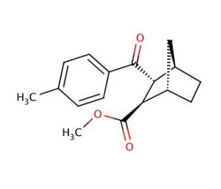 endo-3-(4-methylbenzoyl)bi-cyclo[2.2.1]heptane-exo-2-carboxylic acid, methyl ester (CAS 806660-16-2) - chemical structure ima