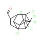 Endrin aldehyde 的分子结构, CAS编号: 7421-93-4 Endrin aldehyde (CAS 7421-93-4) - chemical structure image