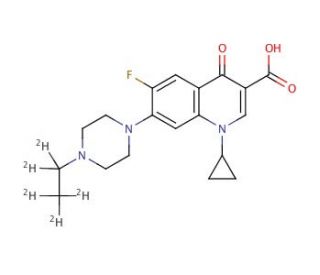 Enrofloxacin-d5 (CAS 1173021-92-5) - chemical structure image