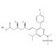 ent-Rosuvastatin sodium salt - chemical structure image