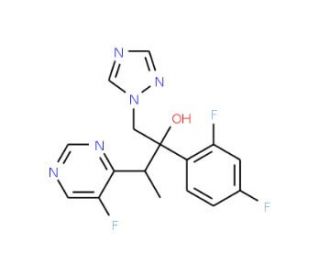 ent-Voriconazole (CAS 137234-63-0) - chemical structure image