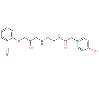 Epanolol (CAS 86880-51-5) - chemical structure image