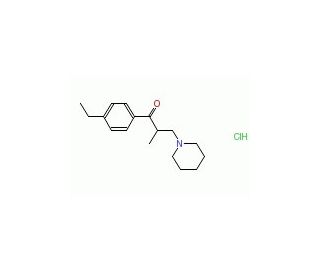 Eperisone Hydrochloride (CAS 56839-43-1) - chemical structure image