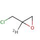 Epichlorohydrin-2-d1 (CAS 70735-27-2) - chemical structure image