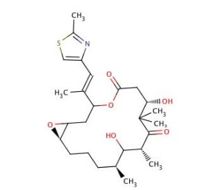 Epothilone A (CAS 152044-53-6) - chemical structure image