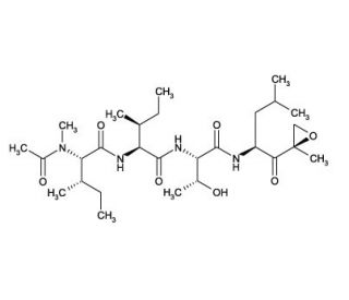 Epoxomicin (CAS 134381-21-8) - chemical structure image