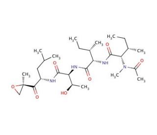 Epoxomicin solution (CAS 134381-21-8) - chemical structure image