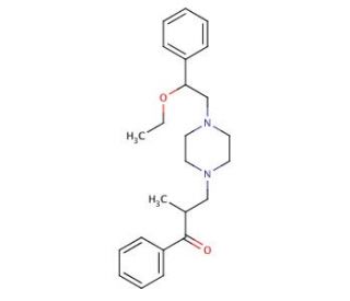 Eprazinone (CAS 10402-90-1) - chemical structure image
