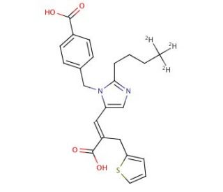 Eprosartan-d3 (CAS 1185243-70-2) - chemical structure image