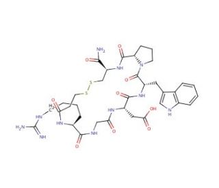 Eptifibatide acetate (CAS 881997-86-0) - chemical structure image