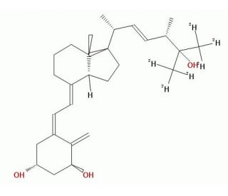 Ercalcitriol-d6 (CAS 216244-04-1) - chemical structure image