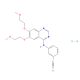 Erlotinib Hydrochloride (CAS 183319-69-9) - chemical structure image