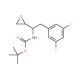 erythro-N-Boc-L-3,5-difluorophenylalanine epoxide (CAS 388071-27-0) - chemical structure image
