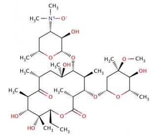Erythromycin A N-oxide - chemical structure image