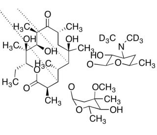 Erythromycin-d6 (CAS 959119-25-6) - chemical structure image