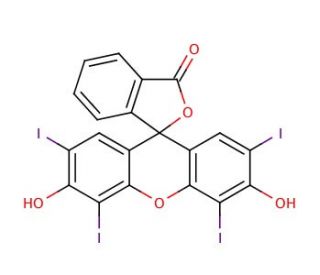 Erythrosin B (CAS 15905-32-5) - chemical structure image