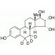 Estetrol-d4 - chemical structure image