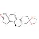 Estra-5(10),9(11)-diene-3,17-dione 3-Ethylene Ketal (CAS 5571-36-8) - chemical structure image