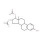 Estriol 16,17-diacetate (CAS 805-26-5) - chemical structure image