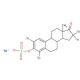 Estrone-2,4,16,16-d4 3-sulfate sodium salt (CAS 285979-80-8) - chemical structure image