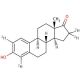 Estrone-d4 的分子结构, CAS编号: 53866-34-5 Estrone-d4 (CAS 53866-34-5) - chemical structure image