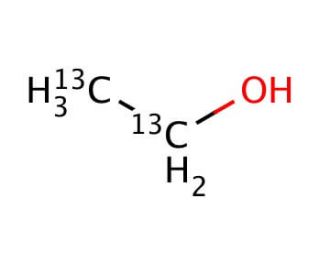 Ethanol-13C2 (CAS 70753-79-6) - chemical structure image