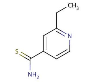 Ethionamide (CAS 536-33-4) - chemical structure image