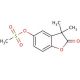 Ethofumesate-2-keto (CAS 26244-33-7) - chemical structure image