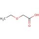 Ethoxyacetic acid (CAS 627-03-2) - chemical structure image