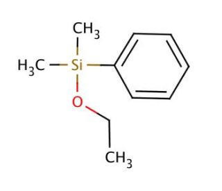 Ethoxydimethylphenylsilane (CAS 1825-58-7) - chemical structure image