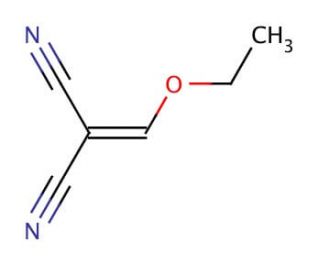 Ethoxymethylene Malononitrile (CAS 123-06-8) - chemical structure image