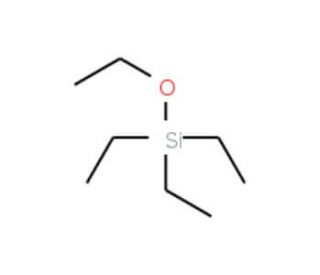 Ethoxytriethylsilane (CAS 597-67-1) - chemical structure image
