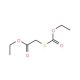 Ethyl [(ethoxycarbonyl)sulphanyl]acetate (CAS 52790-15-5) - chemical structure image