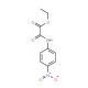 ethyl 0-[(4-nitrophenyl)carbamoyl]formate - chemical structure image