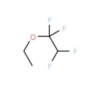 Ethyl 1,1,2,2-tetrafluoroethyl ether (CAS 512-51-6) - chemical structure image
