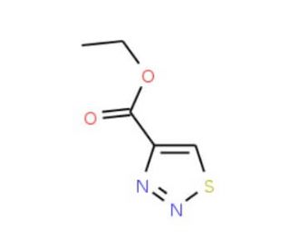 Ethyl 1,2,3-thiadiazole-4-carboxylate (CAS 3989-36-4) - chemical structure image