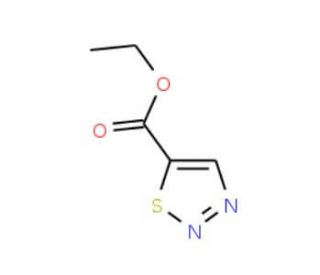 Ethyl 1,2,3-thiadiazole-5-carboxylate - chemical structure image