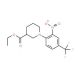 Ethyl 1-[2-Nitro-4-(trifluoromethyl)phenyl)-piperidine-3-carboxylate - chemical structure image
