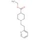Ethyl 1-(2-pyridin-2-ylethyl)piperidine-4-carboxylate - chemical structure image