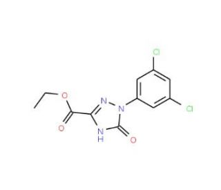 Ethyl 1-(3,5-dichlorophenyl)-2,5-dihydro-5-oxo-1H-1,2,4-triazole-3-carboxylate - chemical structure image