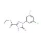 Ethyl 1-(3,5-dichlorophenyl)-2,5-dihydro-5-oxo-1H-1,2,4-triazole-3-carboxylate - chemical structure image