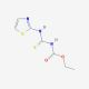 Ethyl (1,3-thiazol-2-ylamino)carbonothioylcarbamate - chemical structure image