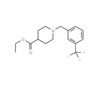 Ethyl 1-(3-Trifluoromethyl-benzyl)-piperidine-4-carboxylate - chemical structure image