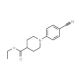 Ethyl 1-(4-cyanophenyl)piperidine-4-carboxylate (CAS 352018-90-7) - chemical structure image