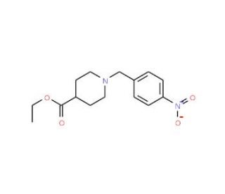 Ethyl 1-(4-Nitro-benzyl)-piperidine-4-carboxylate - chemical structure image