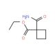 Ethyl 1-(aminocarbonyl)cyclobutanecarboxylate - chemical structure image