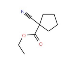 Ethyl 1-cyanocyclopentanecarboxylate - chemical structure image